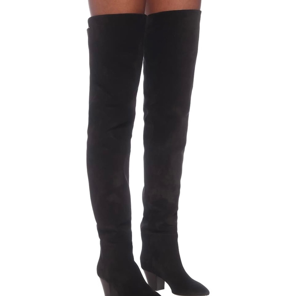❌SOLD❌ Brand new Saint Laurent Over the knee Suede Boots $500 pick up GTA - Picture 12 of 15